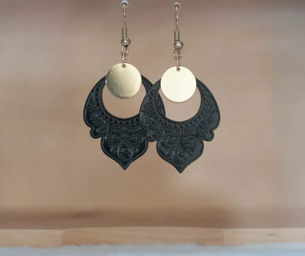Boucles "Douceur" orient noir