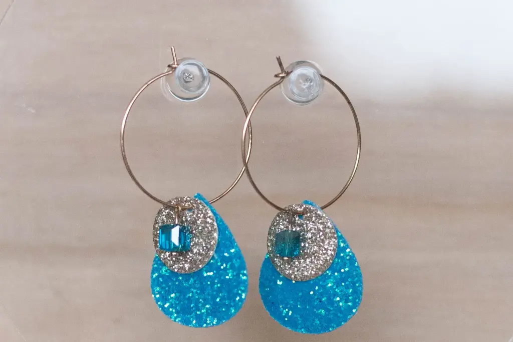 Boucles "Summer" dorées 