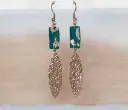 Boucles "Nature" paillettes