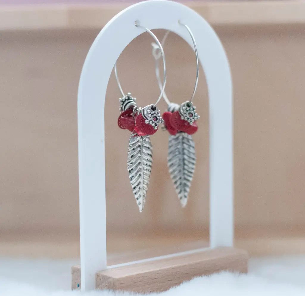 Boucles "Amérindiennes" anneaux