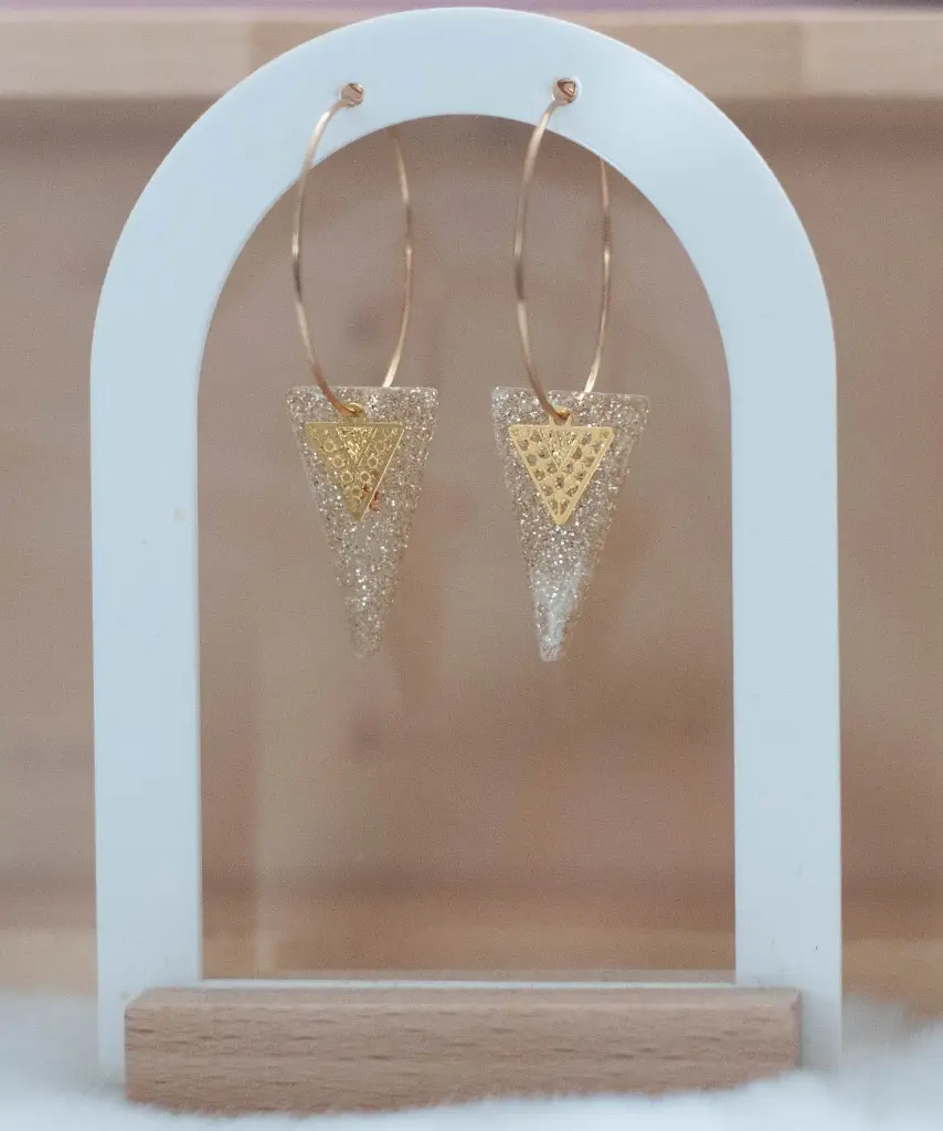 Boucles "Aztèques" anneaux