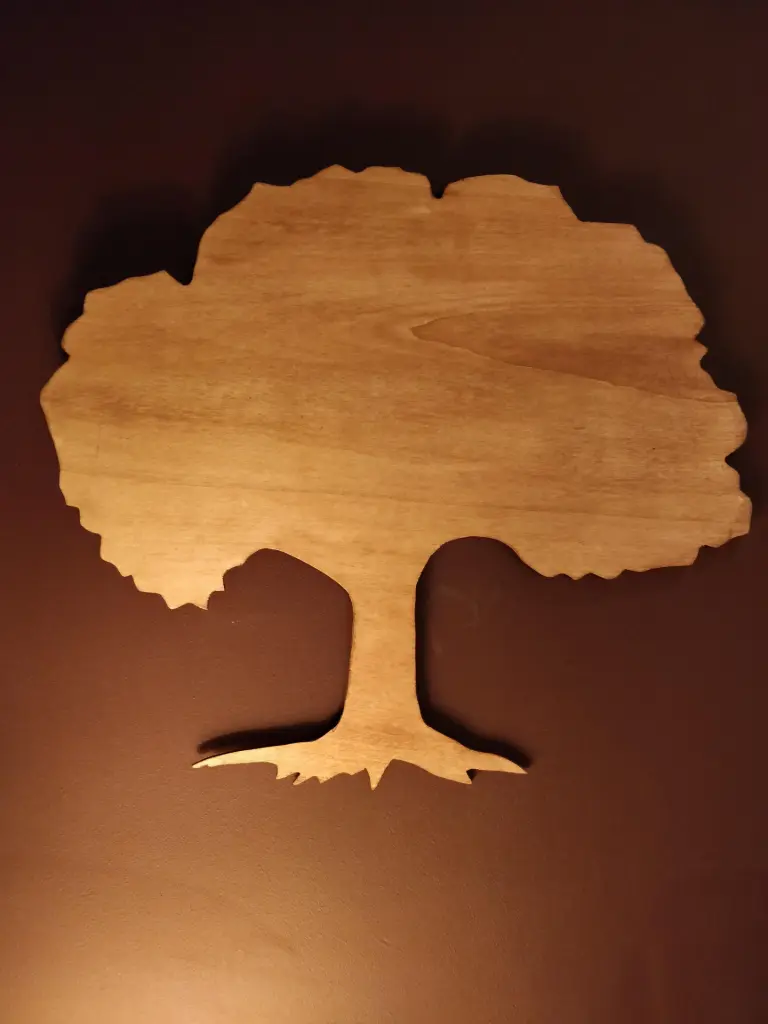 Arbre en bois à suspendre