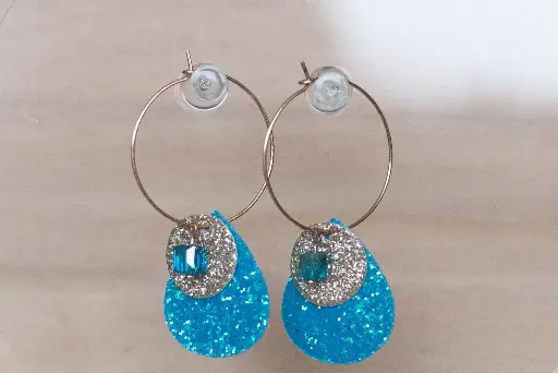[25-81] Boucles "Summer" dorées 