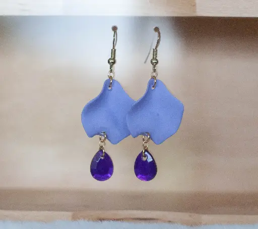 [25-95] Boucles "LiLas" dorées