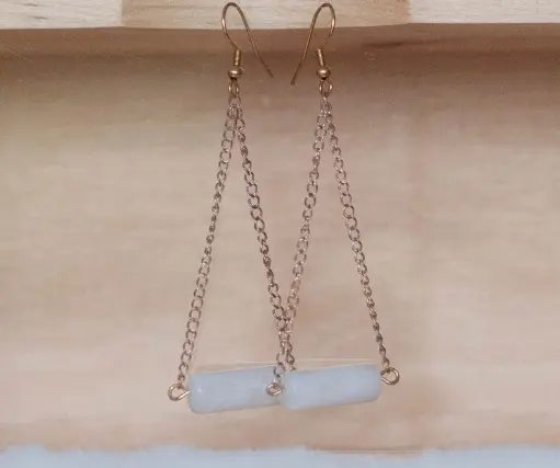 Boucles dorées longues