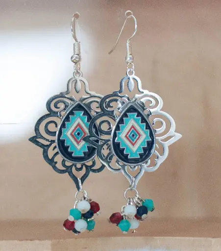 [24-63] Boucles "Boho" 4 couleurs