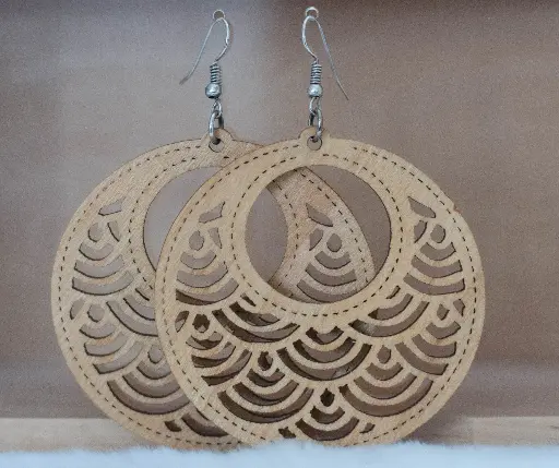 [25-41] Boucles "Bois" Ronds